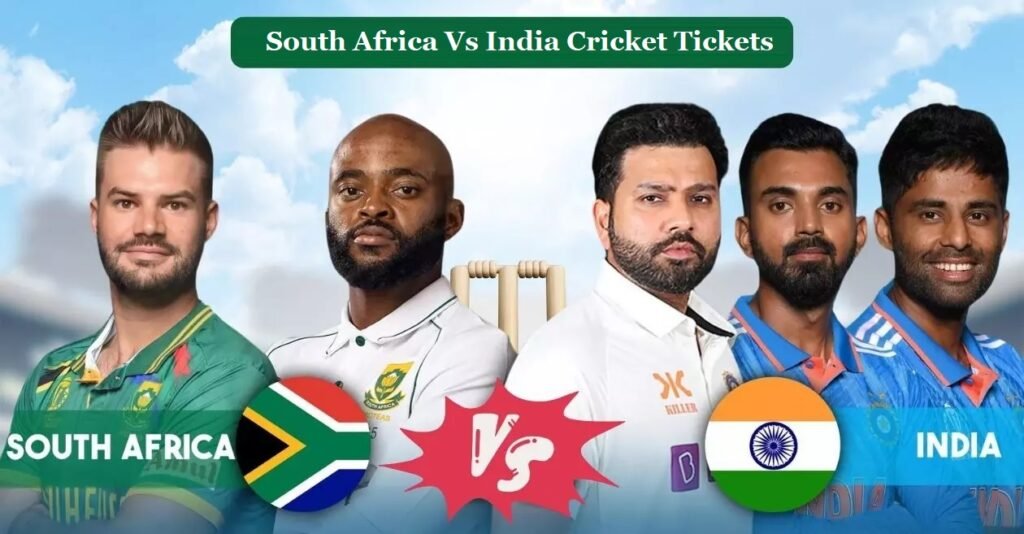 South Africa Vs India Cricket Tickets