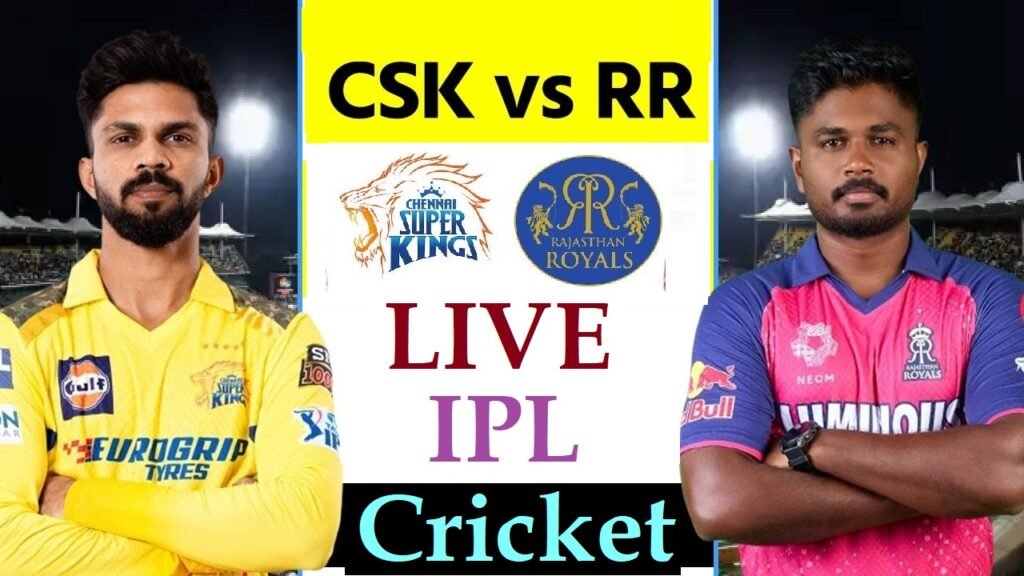 Chennai Super Kings vs Rajasthan Royals Timeline