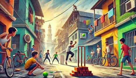 Street Cricket Shapes Creativity and Confidence in India
