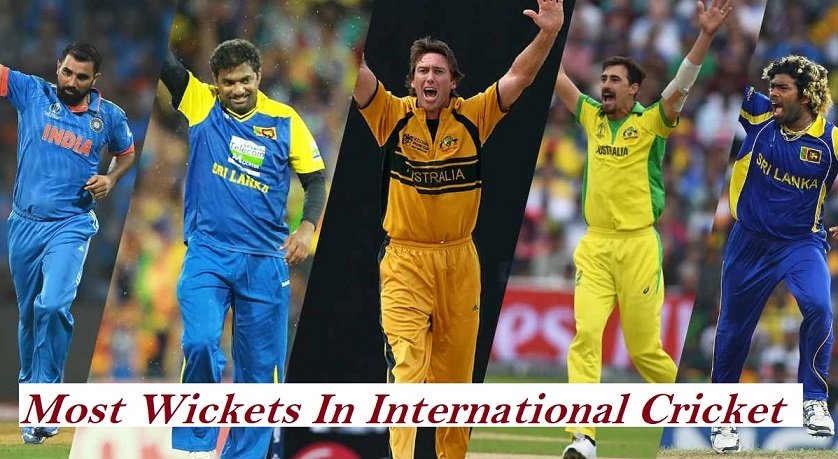 Most Wickets In International Cricket