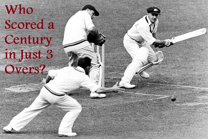 Who Scored a Century in Just 3 Overs?