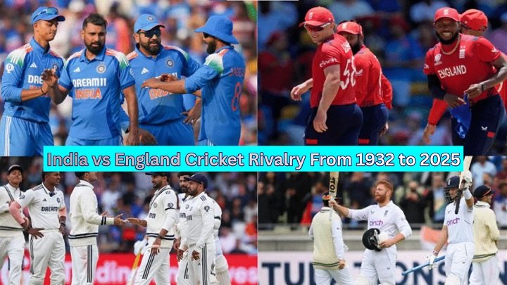 India National Cricket Team vs England Cricket Team Timeline