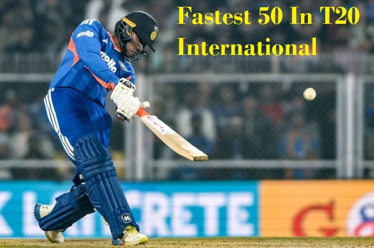 Fastest 50 in T20 International